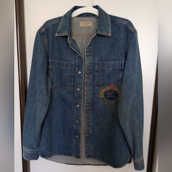 Burberry Jean Shirt - Picture 1 of 12
